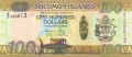 Solomon Islands 100 Dollars, (2015)